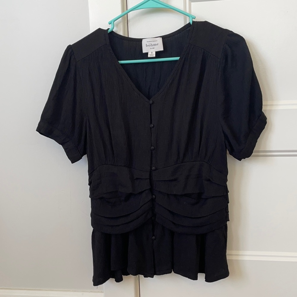 black blouse from bohme!